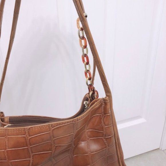 Brown Purse Bag with Chains - Picture 6 of 13